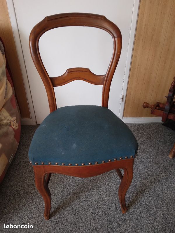Lot de 2 chaises Louis Philippe (image 5)