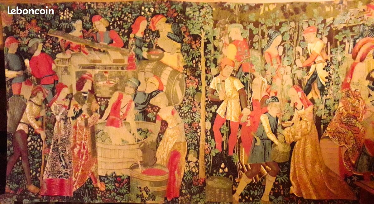 Tapisserie "Les vendanges" (Edition d'art de Rambouillet) (image 1)