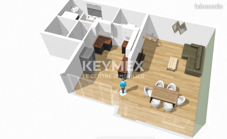 Maison 2 pièces 97 m²