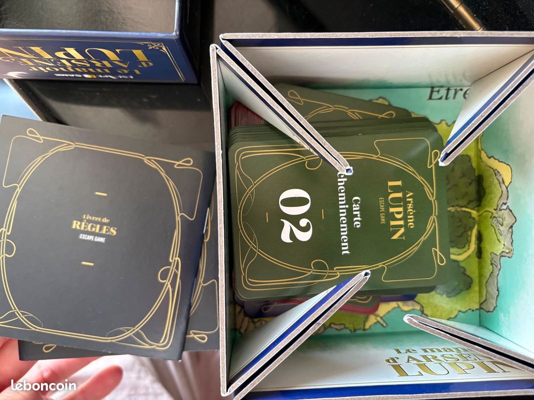 Escape Game Heroes Game – Le Manoir d'Arsène Lupin – Jeu complet – 2 à 6 joueurs (image 3)