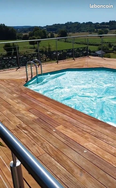 Piscine+terrasse+ clôture (image 1)