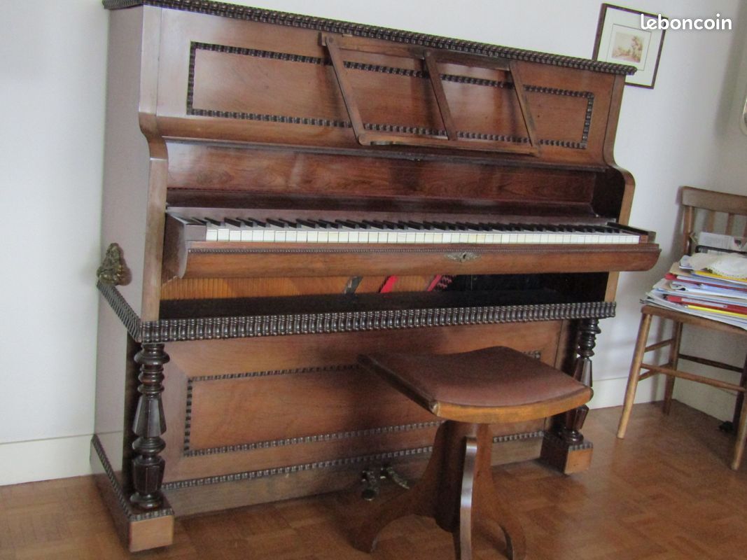 Rare piano Blondel à clavier rabattable (image 3)