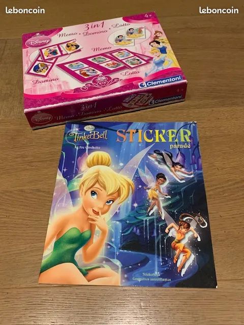 Jeux 3 en 1 et coloriage Princesses Disney (May01) (image 2)