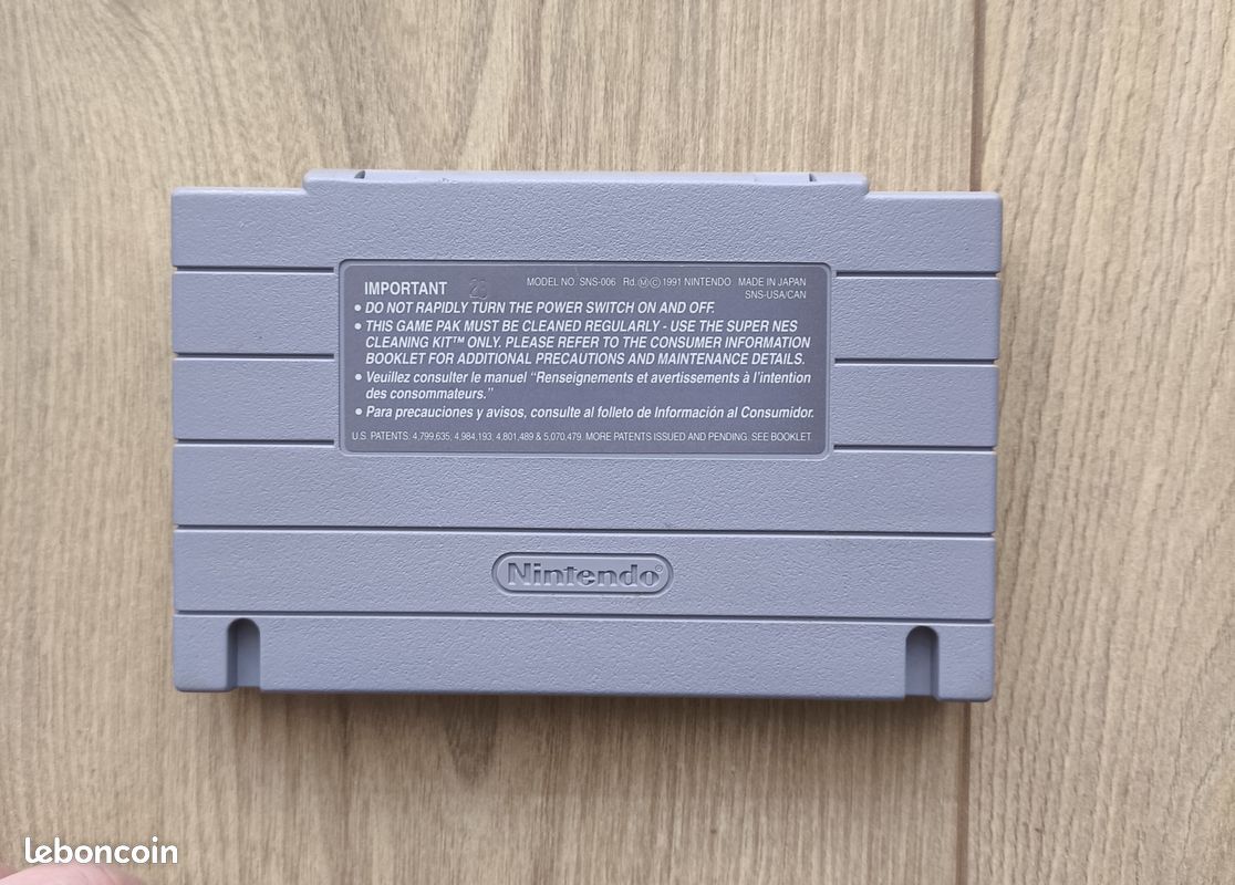 Jeu Super Nintendo (SNES) rare - Space Megaforce (US) - Excellent état - vraie cartouche (image 2)