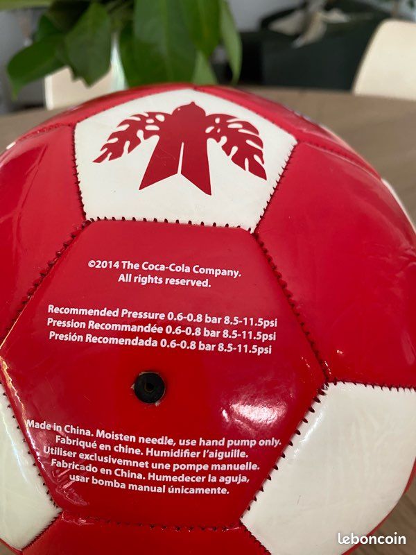 Ballon Coca-Cola Coupe du monde 98 - Collection