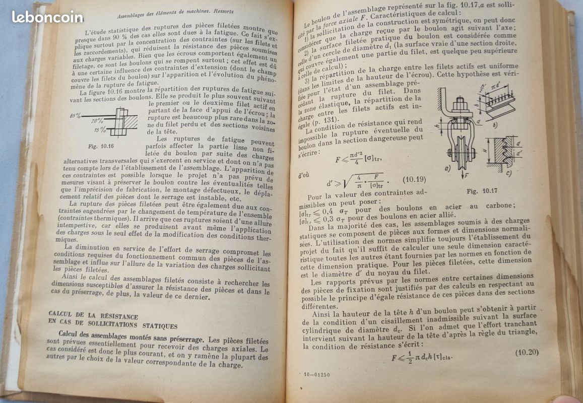"Éléments de machines" par V. DOBROVOLSKI - Édition MIR (MOSCOU) (image 10)