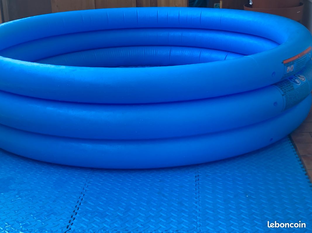 Piscine Gonflable Intex Bleu Cristal - 147x33 Cm Pour Enfants