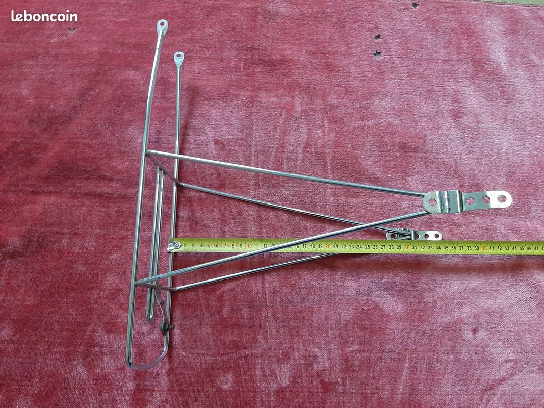Porte-Bagage Vélo Ancien F.Fiol – Randonneur Vintage – Eroica – Fabriqué En France – D09