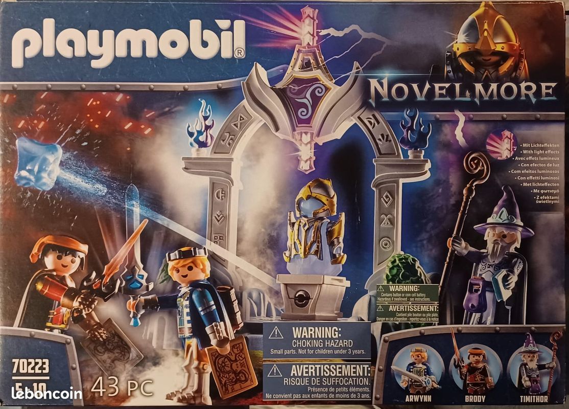 Playmobil NOVELMORE 70223 Temple du temps (image 1)