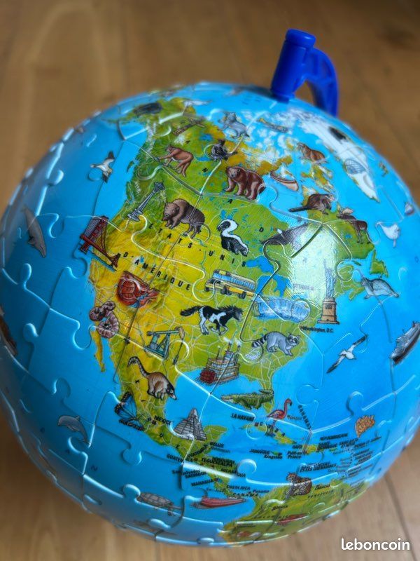 Globes terrestres et puzzles géographiques
