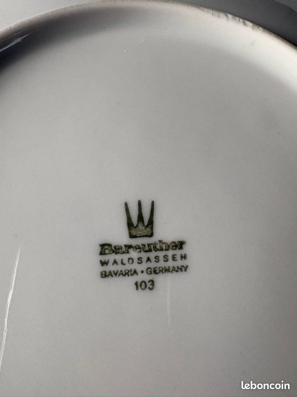 Assiette bareuther waldsassen bavaria germany 103 (image 6)