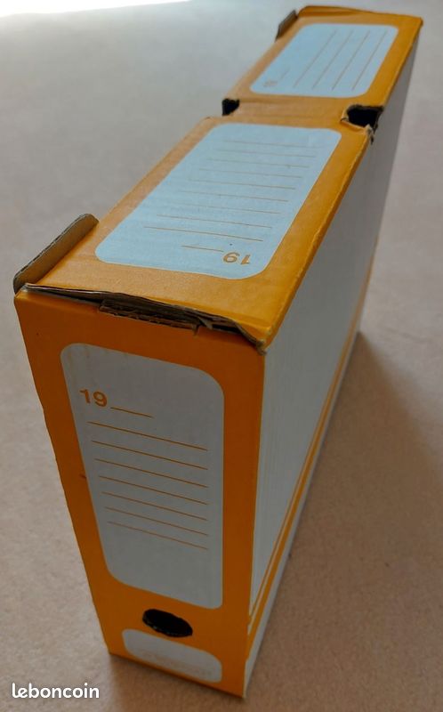 Boites d’archivage en carton neuves (image 2)