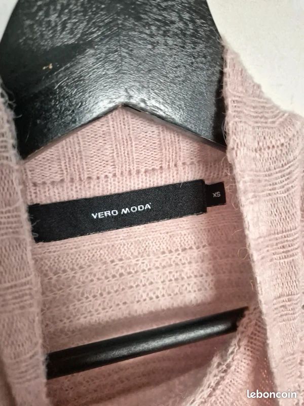 Pull rose Véro moda taille xs (image 2)