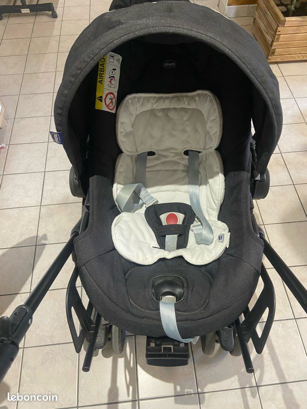 Poussette Trio Chicco Sprint Black 3 en 1 (image 11)