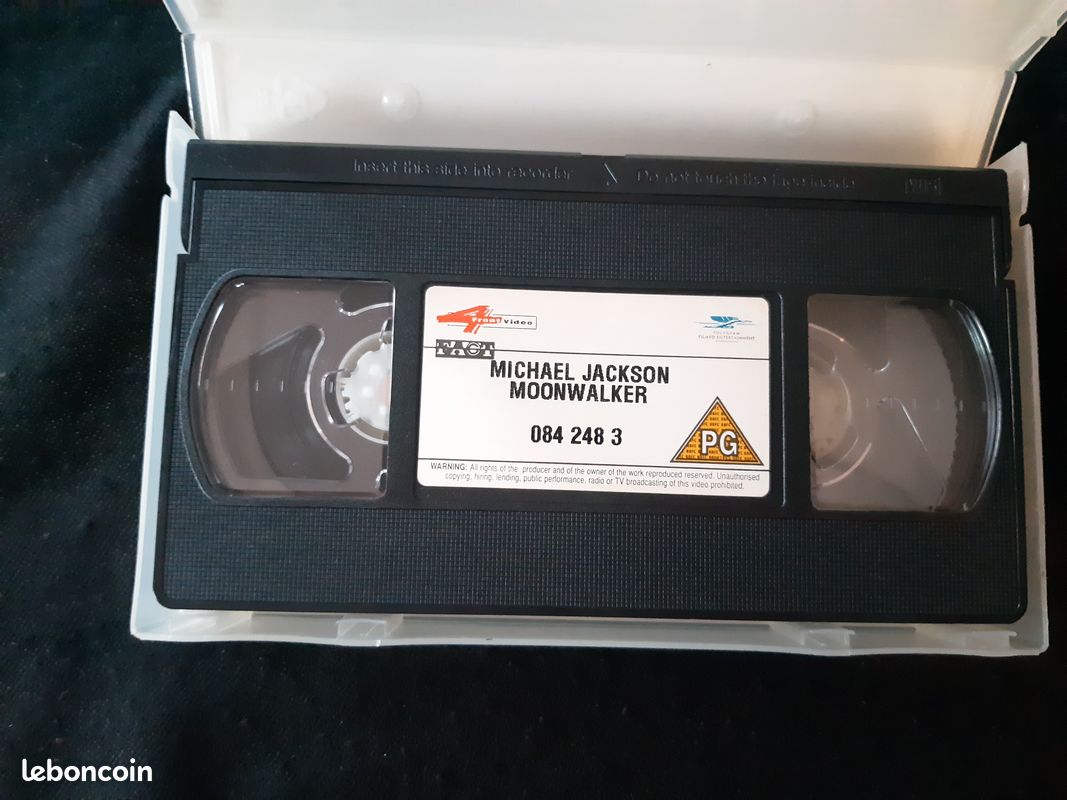 VHS Moonwalker Michael Jackson UK vidéo Rare (image 4)