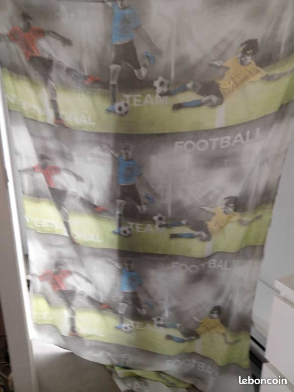 Housse de couette foot pour lit 1 personne (image 2)
