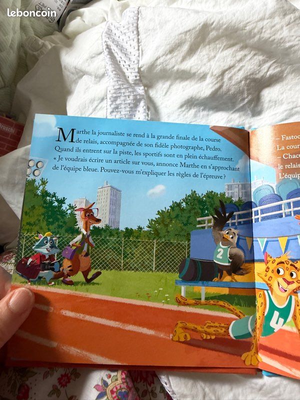 La course de relais. Virginie Grimaldi, Coralie Bruschi. Collection Esprit sportif. Hachette jeunesse, 2024. Dès 3 ans (image 4)