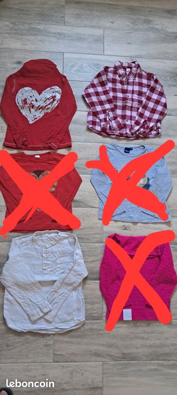 Lot de vêtements fille 4 ans (image 14)