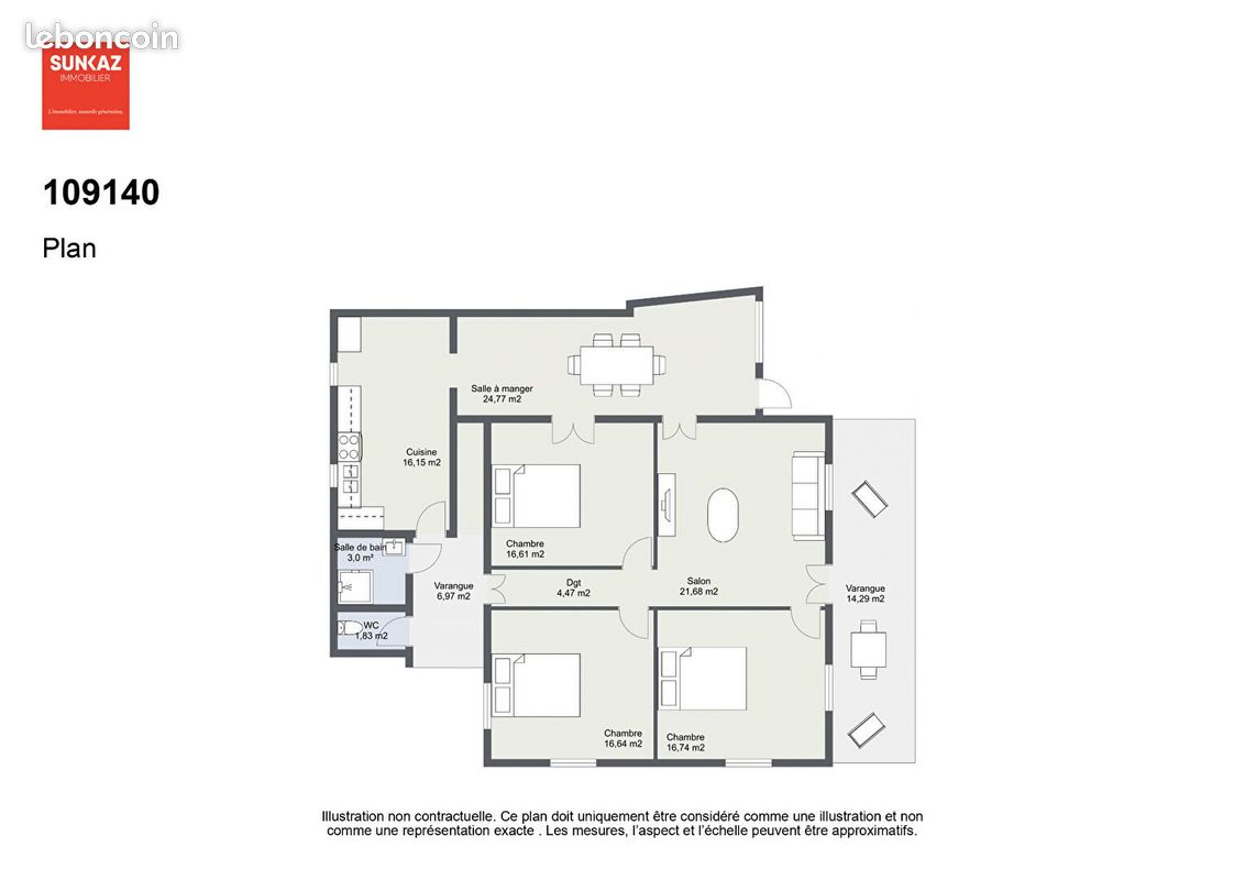 Maison 4 pièces 122 m² (image 5)