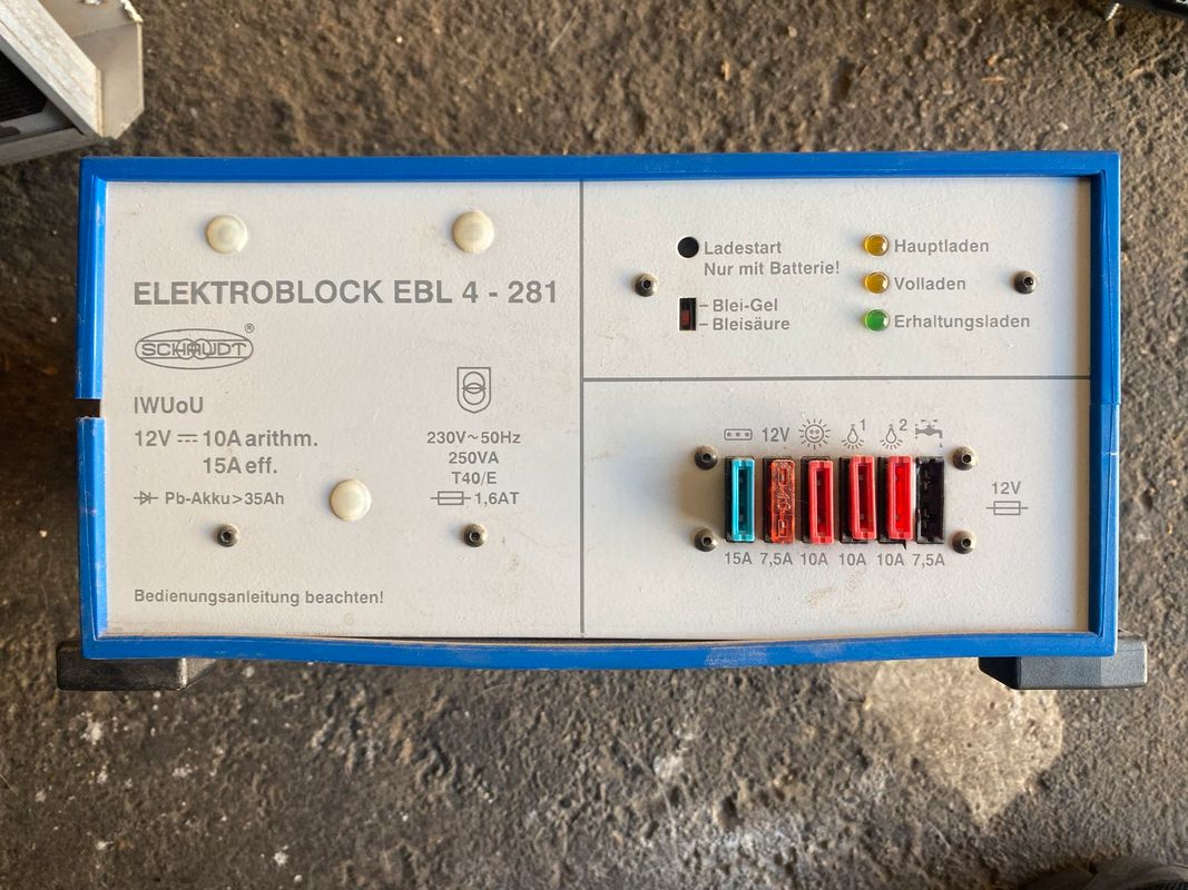 Bloc électrique EBL 269 - Équipement caravaning