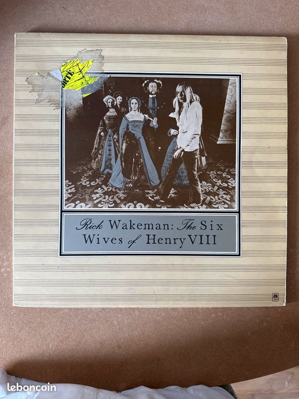 Vinyle Rick Wakeman - The Six Wives of Henry VIII (image 1)