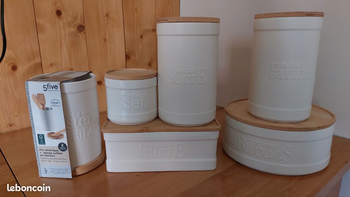 Bols pots en grès de Digoin France