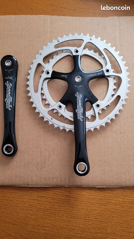 Pédalier STRONGLIGHT Speedlight 2×9 vitesses - Équipements vélos