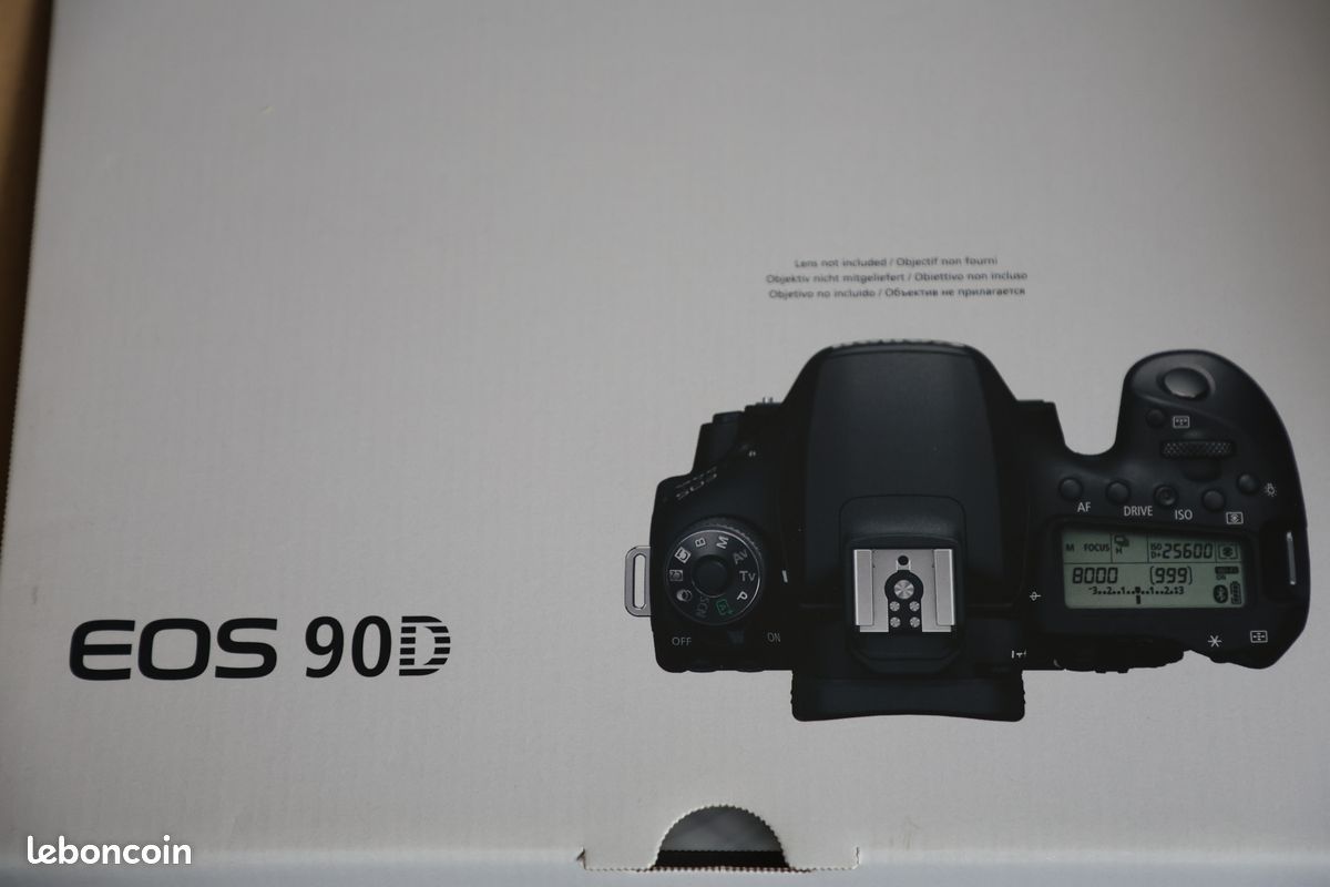 Appareil photo reflex CANON 90D (image 4)
