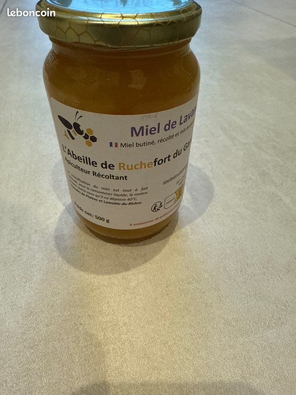 Miel de lavande 500g en lot (image 1)