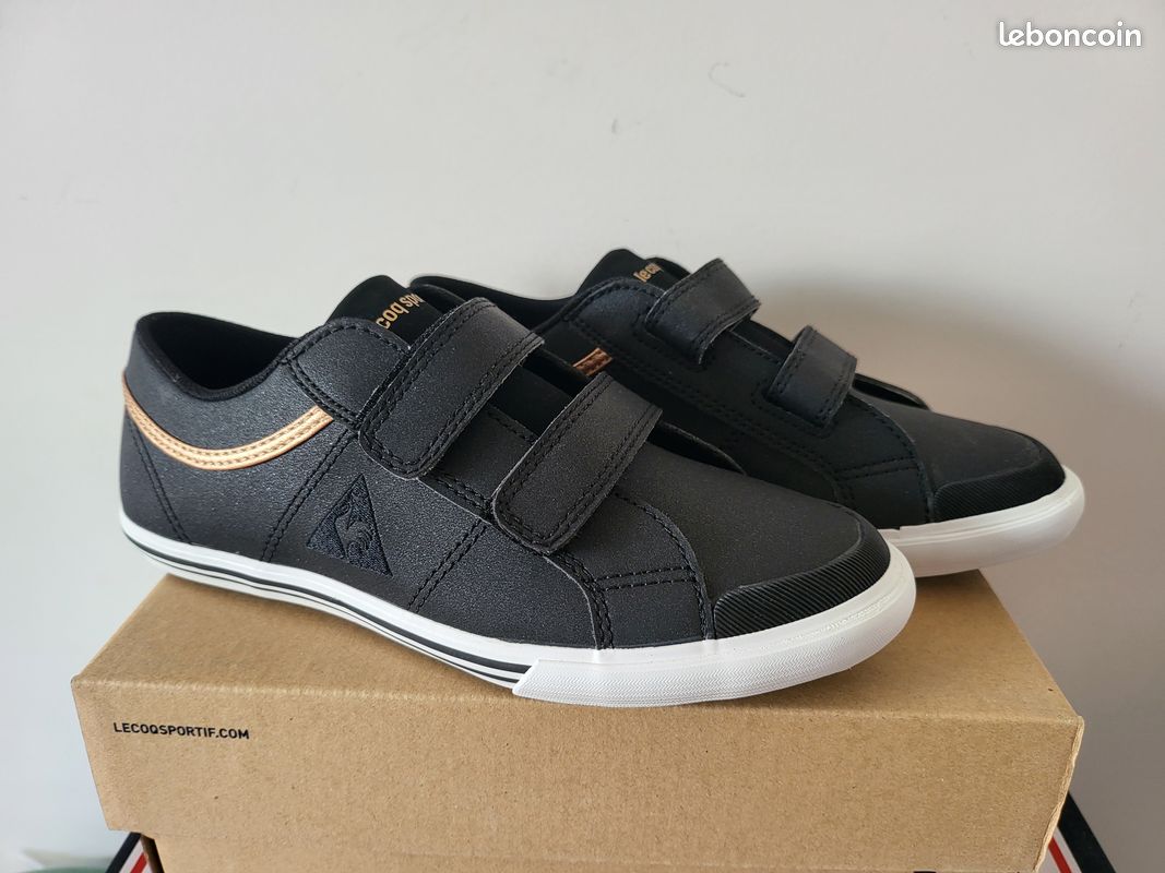 ✅ Basket Coq Sportif Gaetan scratch *NEUVE Taille 34 (image 1)