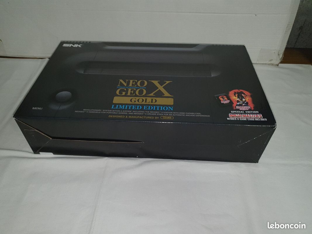Console neo geo X gold neuve en boite scellée (image 7)