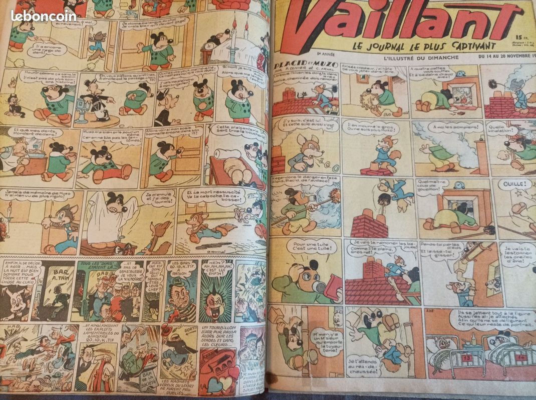 VAILLANT 8 223 à 246 PIF Arthur fantôme pension Radicelle pionniers de l'espérance recueil reliure album (image 8)