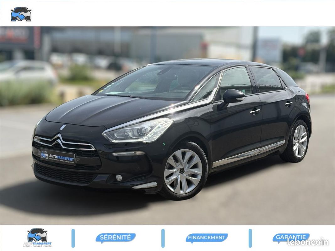 DS DS 5 2.0 HDi - 160 GARANTIE 2 ANS OFFERT - BVA Sport Chic (image 1)