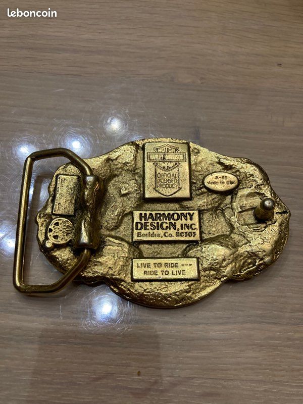 Boucle ceinture Harley-Davidson (image 2)