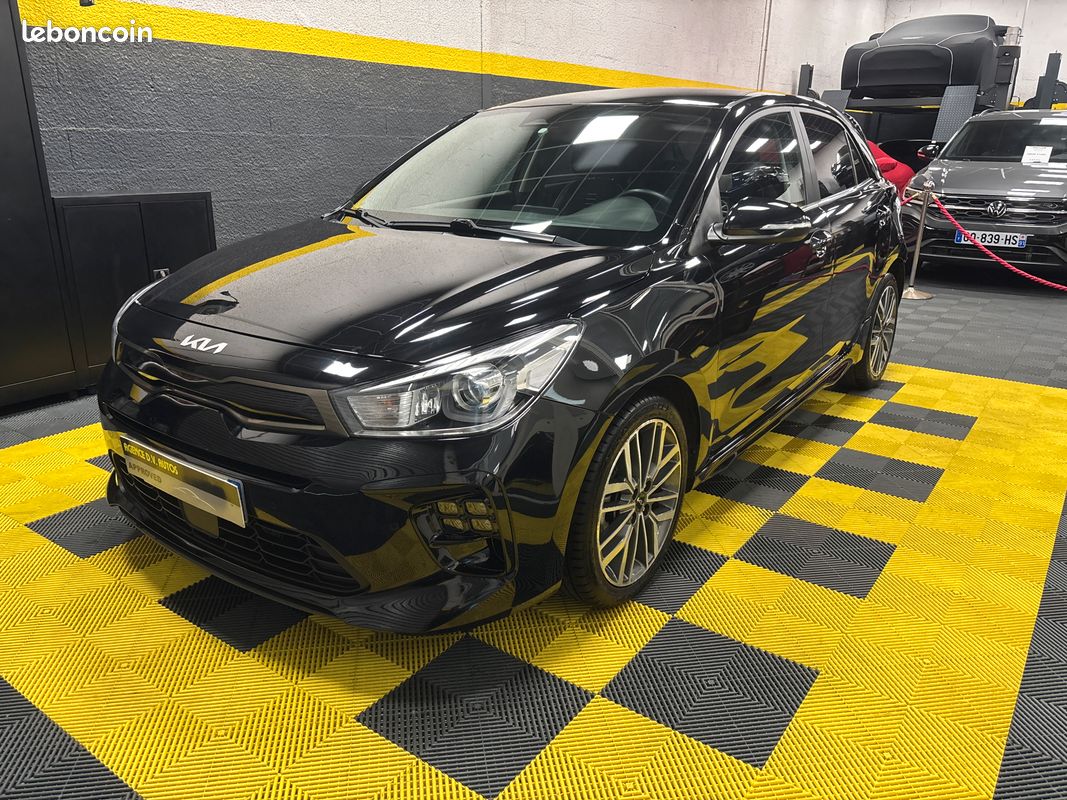 KIA Rio 1.0 T-GDI 120 cv MHEV GT-Line premium DTC7 1ere mains origine France (image 2)