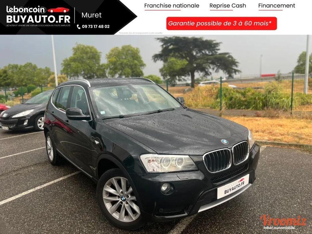 Bmw X3 2.0 D 185 LUXE XDRIVE BVA réf 127 (image 1)