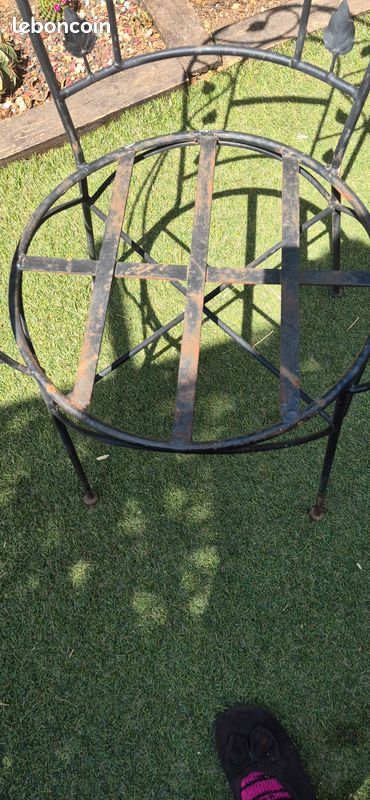 Chaise fer forger (image 3)