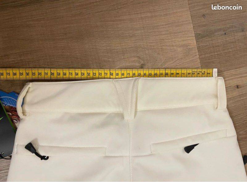 Pantalon ski femme blanc neuf (image 4)