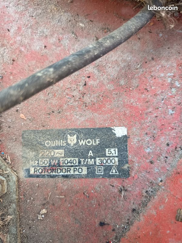 Lot de deux Tondeuses électriques OUTILS WOLF (image 3)
