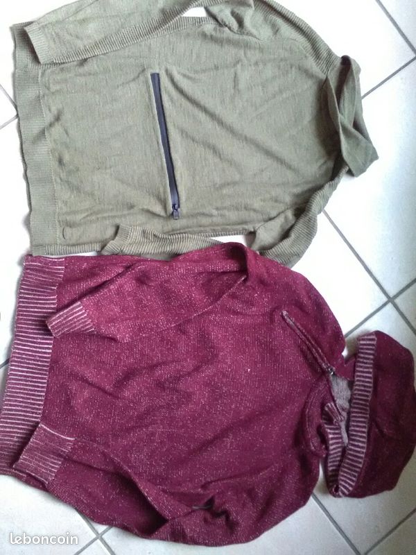 Lot pulls garçon 12ans (image 1)