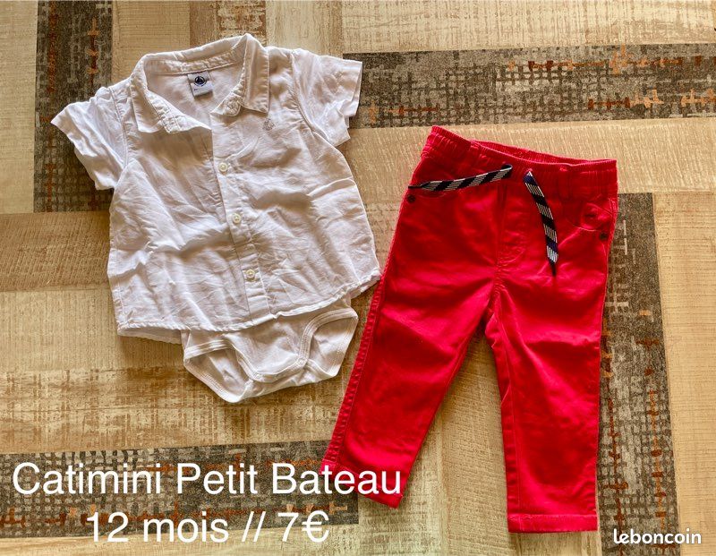 Lot de vêtements bébé garçon 24 mois, 12 mois (image 1)