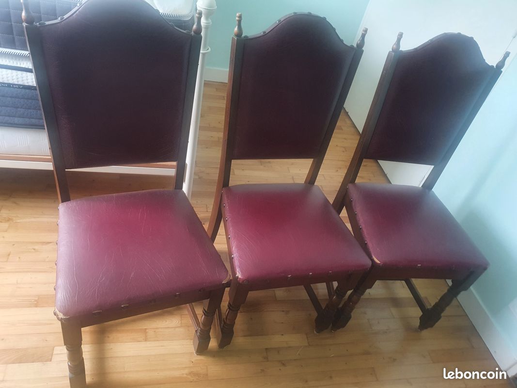 Lot de 6 chaises rustiques (image 2)