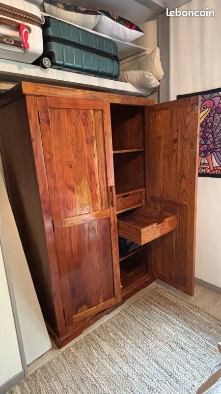 Armoire indienne en accacia massif (image 1)