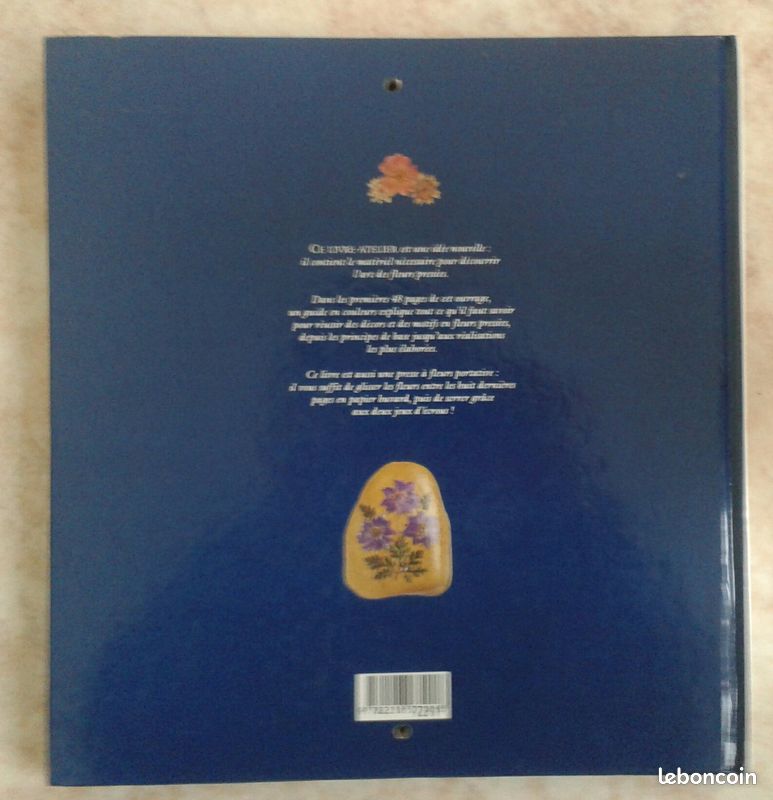 Livre atelier fleurs pressées Hatier (image 3)