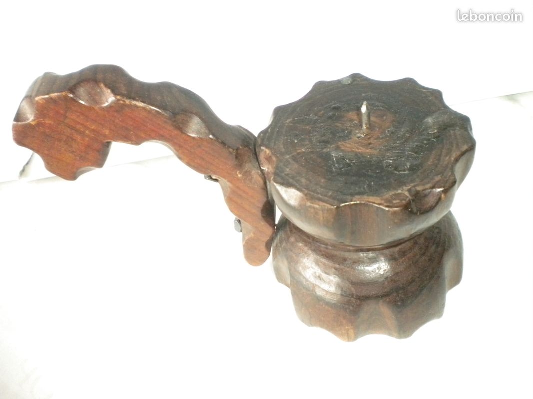 Porte-bougies sculpté en bois BUBBLES, lot de 2, Boltze Home | Leroy Merlin