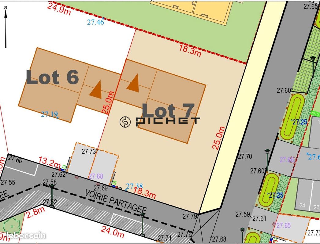Terrain 458 m² · à Biscarrosse · 458 m² · 180 000 €