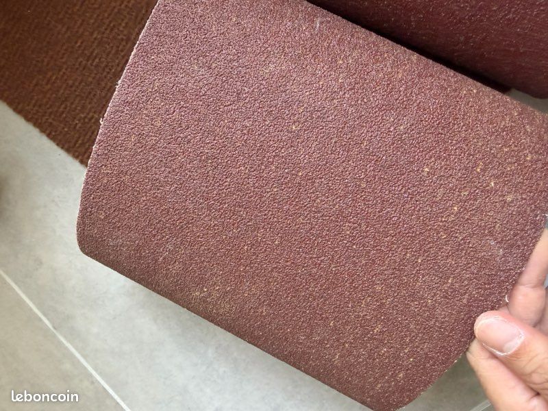 Lot de bande abrasive papier de verre P40/P60/P80 pour machine ponceuse à parquet (image 2)