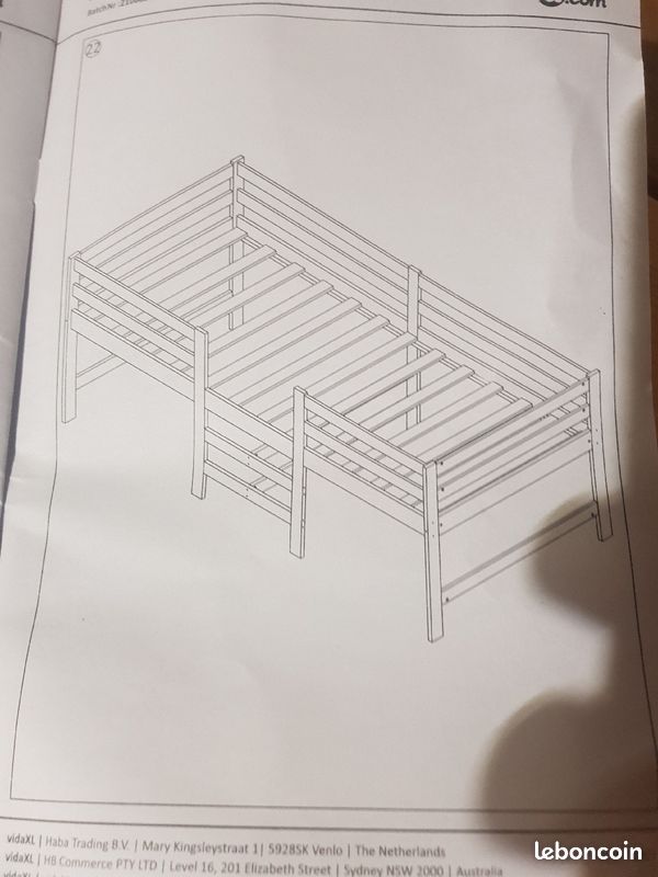 Lit 1 place neuf (image 4)