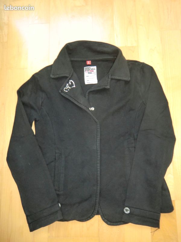Gilet noir 8ans (image 1)