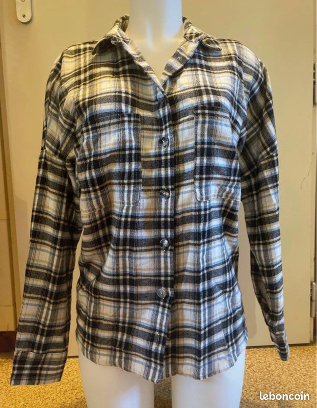 Chemise à Carreaux Rouge Cache Cache - Taille 4 (équivalent 38/40) - Occasion
